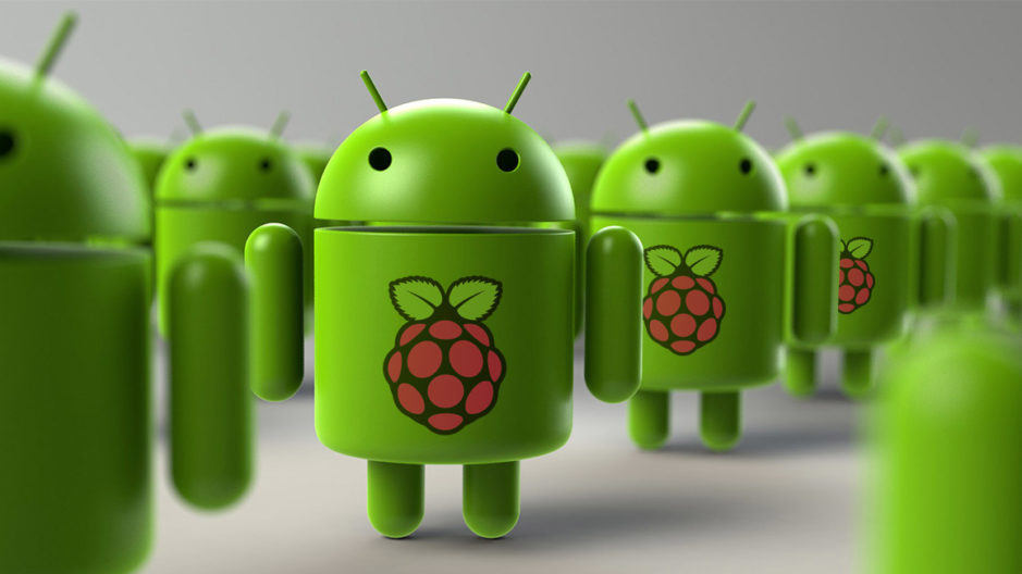 android avec raspberry pi logo